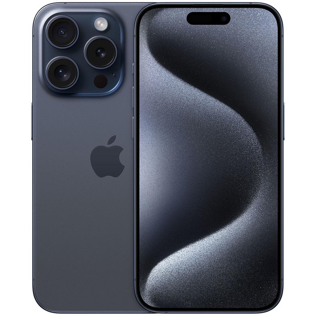 Begagnad iPhone 15 Pro 256GB Blå Titanium - Mycket bra skick