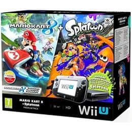 Wii U Premium 32GB - Svart + Mario Kart 8 + Splatoon