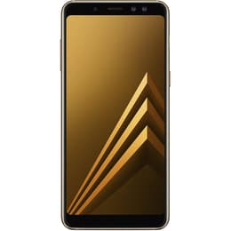 Galaxy A8 (2018) 32 GB Dubbelt SIM-Kort - Soluppgång Guld - Olåst