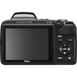 Nikon Coolpix L330 Kompakt 20 - Svart