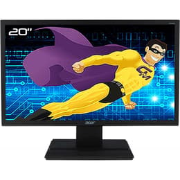 20-tum Acer V206HQL 1600 x 900 LCD Monitor Svart