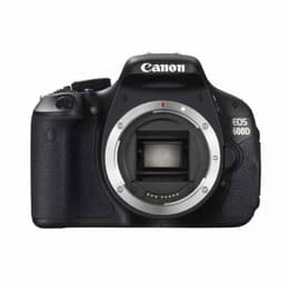 Canon EOS 600D Reflex 18 - Svart