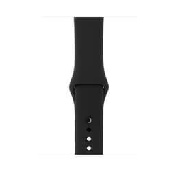 Apple Watch (Series 3) 42 - Aluminium Grå utrymme - Sportband Svart