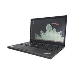 Lenovo ThinkPad T450 14-tum () - Core i5-5300U - 4GB - SSD 128 GB AZERTY - Fransk