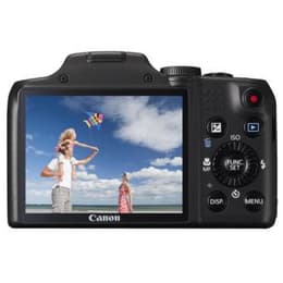 Canon PowerShot SX170 IS Kompakt 16 - Svart