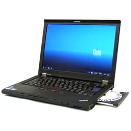 Lenovo ThinkPad T410 14,1-tum (2010) - Core I5-520M - 8GB - SSD 128 GB AZERTY - Fransk