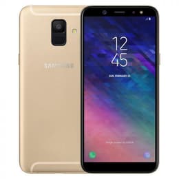Galaxy A6 (2018) 32 GB Dubbelt SIM-Kort - Soluppgång Guld - Olåst
