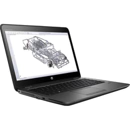 Hp ZBook 14U G4 14-tum (2017) - Core i7-7500U - 16GB - SSD 256 GB AZERTY - Fransk