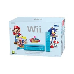 Nintendo Wii - HDD 0 MB - Blå