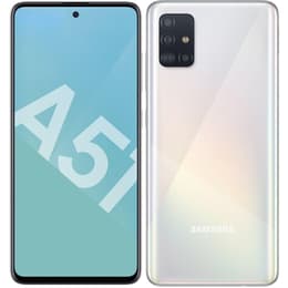Galaxy A51 128 GB Dubbelt SIM-Kort - Vitt Prisma - Olåst