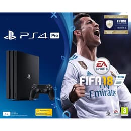 PlayStation 4 Pro 1000GB - Svart + FIFA 18