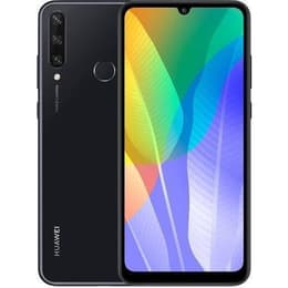 Huawei Y6p 64 GB Dubbelt SIM-Kort - Svart - Olåst