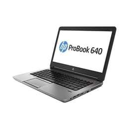 HP ProBook 640 G1 14-tum (2013) - Core i3-4000M - 8GB - SSD 256 GB AZERTY - Fransk