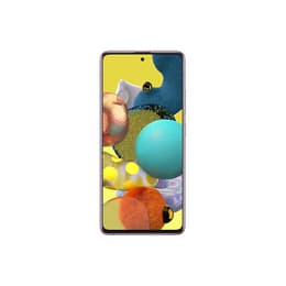 Galaxy A51 5G 128 GB Dubbelt SIM-Kort - Prisma Kub Rosa - Olåst