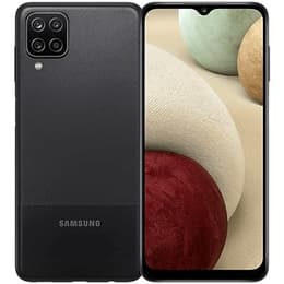 Galaxy A12 64 GB Dubbelt SIM-Kort - Svart - Olåst