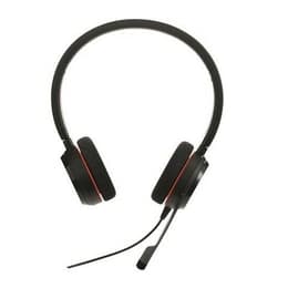 Jabra HSC016 Evolve 20 UC noise Cancelling kabelansluten Hörlurar med microphone - Svart