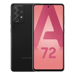Galaxy A72 128 GB Dubbelt SIM-Kort - Grymt Svart - Olåst