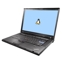 Lenovo ThinkPad R500 15,4-tum (2008) - Core 2 Duo P8600 - 4GB - SSD 120 GB AZERTY - Fransk