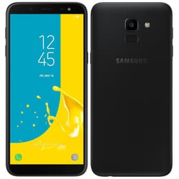 Galaxy J6 32 GB Dubbelt SIM-Kort - Svart - Olåst