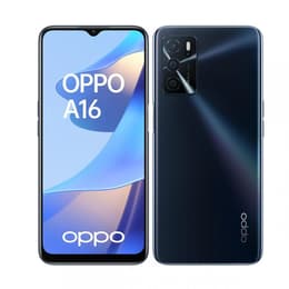 Oppo A16 64 GB Dubbelt SIM-Kort - Svart - Olåst