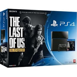 PlayStation 4 Slim 500GB - Svart - Begränsad upplaga The Last of Us Remastered + The Last of Us Remastered