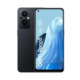 Oppo Reno 8 Lite 5G 128 GB Dubbelt SIM-Kort - Svart - Olåst