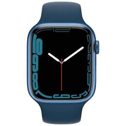 Apple Watch (Series 6) 2020 GPS + Mobilnät 44 - Aluminium Blå - Sport loop Blå