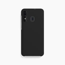 Skal Galaxy A20/A30/A50 - Naturligt material - Svart