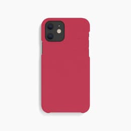 Skal iPhone 12 Mini - Naturligt material - Röd