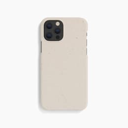 Skal iPhone 12 Pro Max - Naturligt material - Vit