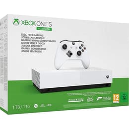 Xbox One S 1000GB - Vit - Begränsad upplaga All Digital
