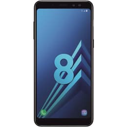 Galaxy A8 (2018) 32 GB Dubbelt SIM-Kort - Svart - Olåst