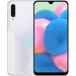 Galaxy A30s 64 GB Dubbelt SIM-Kort - Prism Crush Vit - Olåst