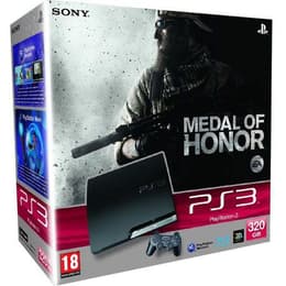 PlayStation 3 Slim - HDD 320 GB - Svart