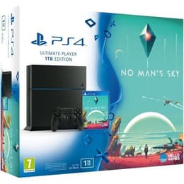 PlayStation 4 1000GB - Svart + No Man's Sky