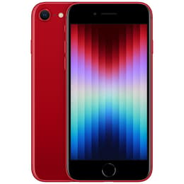 iPhone SE (2022) 64 GB - Röd - Olåst