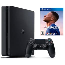 PlayStation 4 Slim 1000GB - Svart + FIFA 22