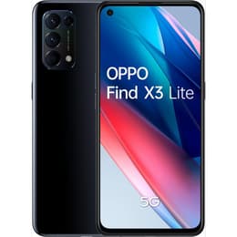 Oppo Find X3 Lite 128 GB Dubbelt SIM-Kort - Svart - Olåst