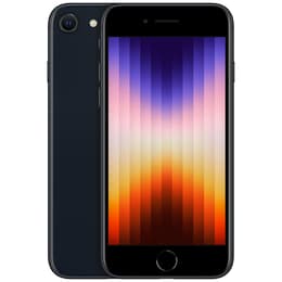 iPhone SE (2022) 64 GB - Midnatt - Olåst