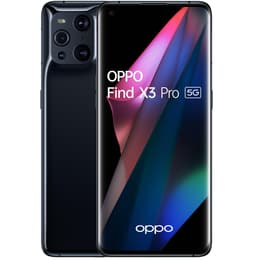 Oppo Find X3 Pro 256 GB Dubbelt SIM-Kort - Svart - Olåst