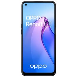 Oppo Reno 8 256 GB Dubbelt SIM-Kort - Svart - Olåst