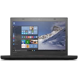 Lenovo ThinkPad T460 14-tum (2016) - Core i5-6300U - 16GB - SSD 256 GB QWERTY - Spanska