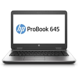 HP ProBook 645 G2 14-tum (2015) - PRO A8-8600B - 8GB - SSD 128 GB AZERTY - Fransk
