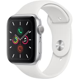 Apple Watch (Series 5) GPS 44 - Aluminium Silver - Sport loop Vit
