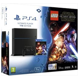 PlayStation 4 1000GB - Svart + Lego Star Wars