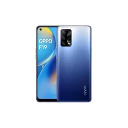 Oppo F19 128 GB Dubbelt SIM-Kort - Blå - Olåst