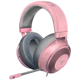 Razer Kraken Pro V2 gaming kabelansluten Hörlurar med microphone - Rosa/Grå