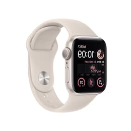 Apple Watch Series SE 2 (2022) GPS 40 mm - Aluminium Silver - Sportband Stjärnglans