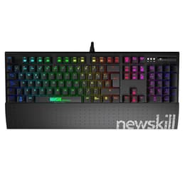 Newskill Keyboard QWERTY Bakgrundsbelyst tangentbord Hanshi Spectrum