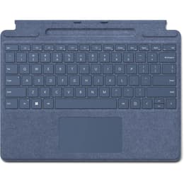 Microsoft Keyboard QWERTY Engelsk (Storbritannien) Wireless Bakgrundsbelyst tangentbord Surface Pro X / Pro 8 / Pro 9 Type Cover